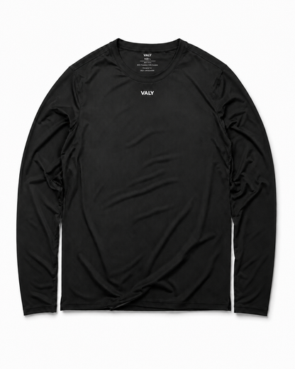 Cloud Performance Longsleeve - Shadow Black