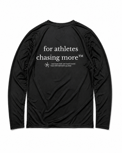 Cloud Performance Longsleeve - Shadow Black