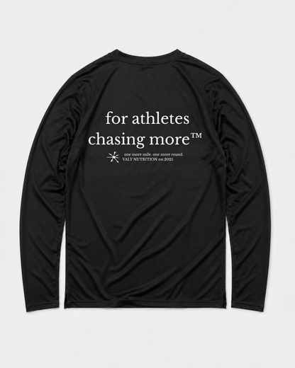 Cloud Performance Longsleeve - Shadow Black