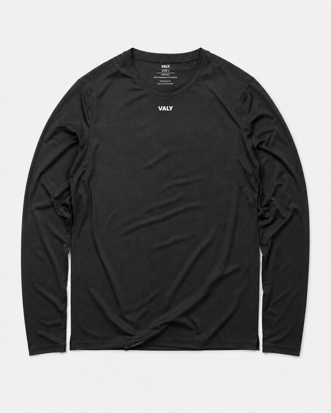 Cloud Performance Longsleeve - Shadow Black