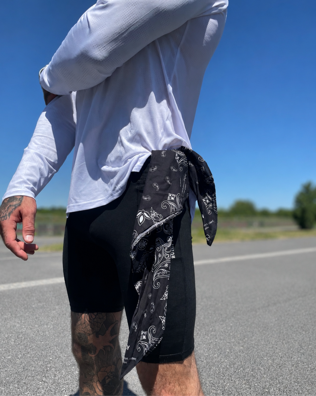 Core Bandana - Night Black