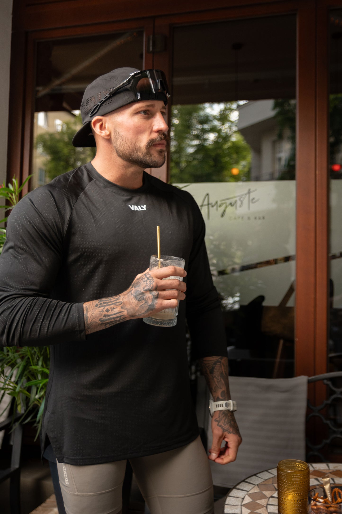 Cloud Performance Longsleeve - Shadow Black