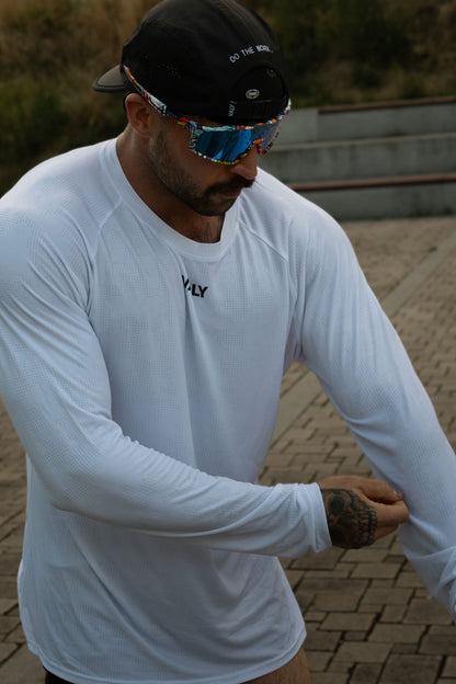 Cloud Performance Longsleeve - Cloud White