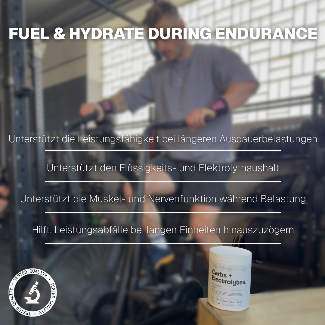 Carbs + Electrolytes