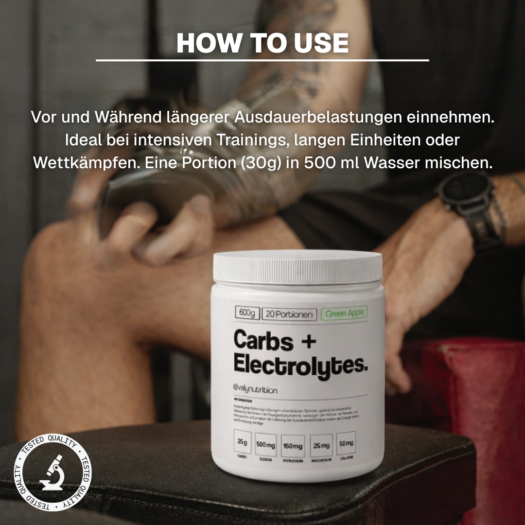 Carbs + Electrolytes