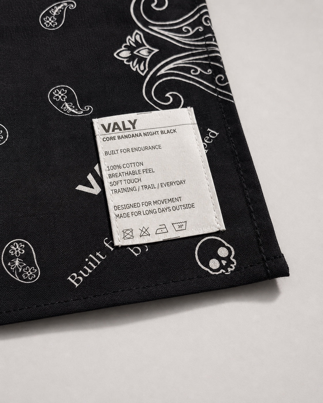 Core Bandana - Night Black