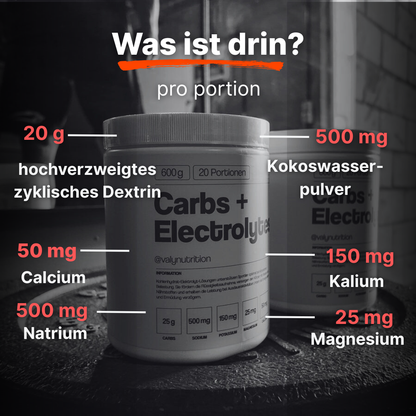 Carbs + Electrolytes